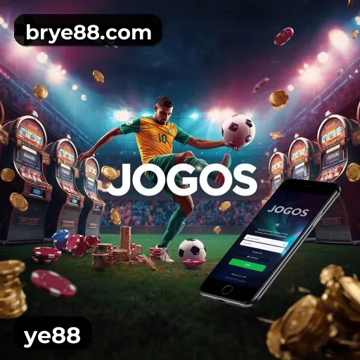 App ye88 para iOS e Android — interface mobile, login biométrico e PIX integrado